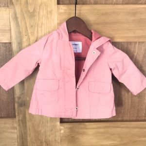 Old Navy Baby Jacket Sz 6-12 mo, Pink, Hood
